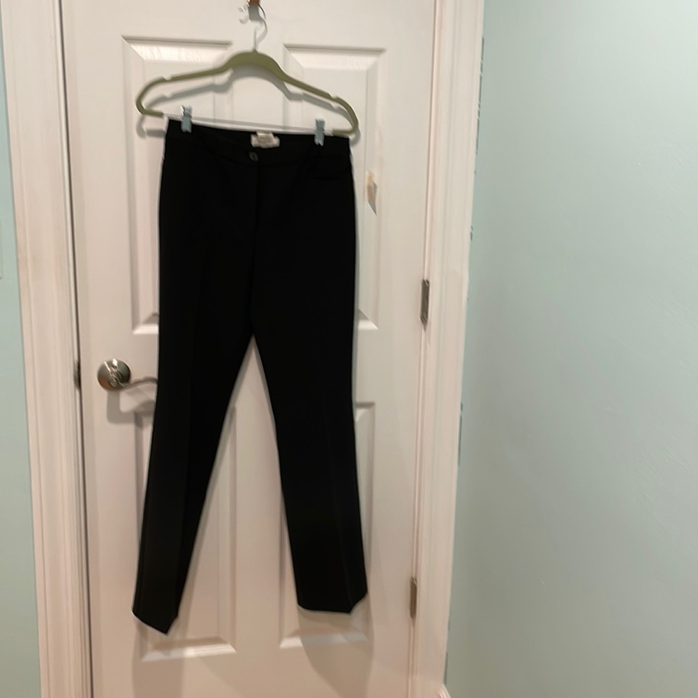 Talbots Black Ladies Pants Slacks Size 6 Heritage NWT